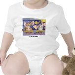 Niedlicher Genie-Cartoon-lustiges Baby T-shirt