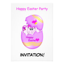 Niedlicher glücklicher Pinkie-glückliche Ostern-Pa