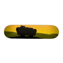 Niedlicher glücklicher Skateboard Pinkievalentines Personalisiertes Skateboarddeck