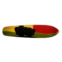 Niedlicher glücklicher Skateboard Pinkievalentines Bedrucktes Skateboard