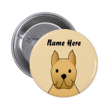 Niedlicher Hund Anstecknadelbutton