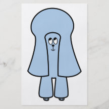 Niedlicher Hund. Blauer Zwergpudel/Miniaturpudel Flyer