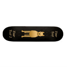 Niedlicher Hund Individuelle Skateboards