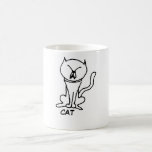 Niedlicher Katzen-Becher Kaffee Haferl
