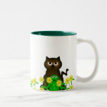 Niedlicher Lebewesen-SammlungKitty und Froggy-Bech Kaffeetassen