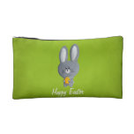 Niedlicher Osterhase mit Huhn