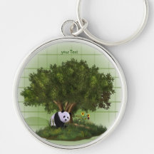 niedlicher Panda Schlüsselanhänger