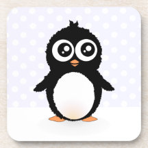 Niedlicher Penguin-Cartoon Drink Untersetzer