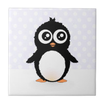 Niedlicher Penguin-Cartoon Kacheln