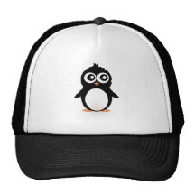 Niedlicher Penguin-Cartoon Trucker Caps