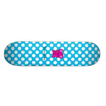 Niedlicher rosa Elefant Skateboarddeck