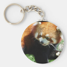 Niedlicher roter Panda-Bär Keychain Schlüsselbänder