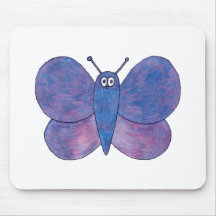 Niedlicher Schmetterling Mousepads