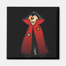 NIEDLICHER UNEINHEITLICHER DRACULAVAMPIRE KÜHLSCHRANKMAGNET