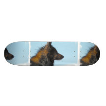 Niedliches finnisches Lapphund Skateboard Brett