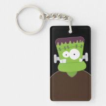 Niedliches Frankenstein Monster-Acrylschlüsselkett