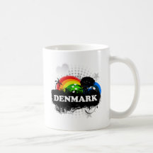 Niedliches fruchtiges Dänemark Teetassen