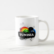 Niedliches fruchtiges Tunesien Kaffeehaferl