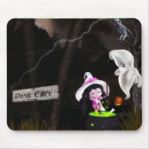 Niedliches gespenstisches Halloween mousepad