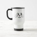 Niedliches Katzen-Gesicht Kaffeetassen