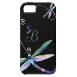 Niedliches Libellen-Monogramm iPhone 5 Case-Mate-H iPhone 5 Hüllen