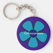 Niedliches OM Keychain - Yoga-Geschenke Schlüsselband