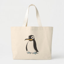 Niedliches Penguin-Kaiser-Cartoon-Hemd Taschen