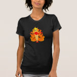 Niedliches Pop-Kunst-Teufel-T-Shirt