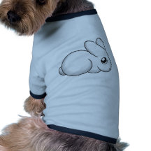 Niedliches schüchternes Häschen Hundetshirt