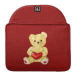 Niedliches Teddyhypnotist-Rot Sleeve Für MacBooks