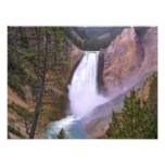 Niedrigere Yellowstone-Fälle, Grand Canyon von Fotodruck