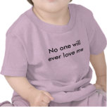 "Niemand wird überhaupt Liebe ich" Babyhemd