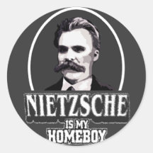 Nietzsche ist mein Homeboy Sticker