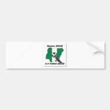 Nigeria-Fußball Auto Aufkleber
