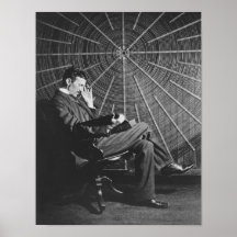 Nikola Tesla, 1896 Plakat