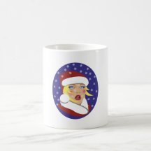 Nikolaus Frau Santa Claudia Kaffeehaferl
