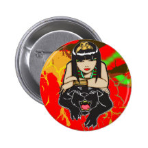Nil-Königin Anstecknadelbutton