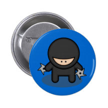 Ninja Skillz Anstecknadelbutton