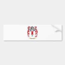 Nivens Wappen (Familienwappen) Auto Sticker