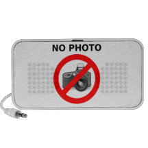 No Photos Sign iPhone Speakers
