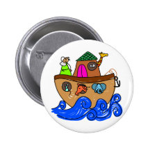 Noahs Arche Anstecknadelbuttons