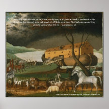 Noahs Arche-Bibel-Schrifts-Kunst-Druck Plakatdrucke