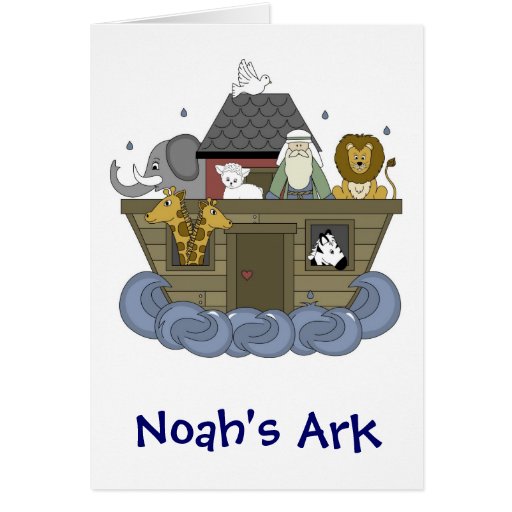 Noahs Arche Karte-Alle Gelegenheit