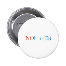 NOBAMA '08 - besonders angefertigt Button