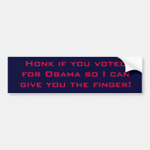 Nobama Autoaufkleber