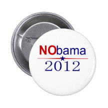 NObama Wahl 2012 Anstecknadelbuttons