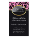 Noble Nagel-Salon-und Ästhetik-Visitenkarten