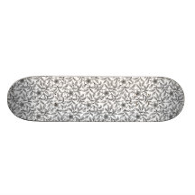 Nobler Vintager Schwarz-weißer Girly SissySkateboa Skateboardbretter