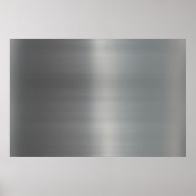 Nobles gebürstetes Metall gemasert Poster