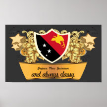Nobles Papua neuer Guineaner Posterdrucke